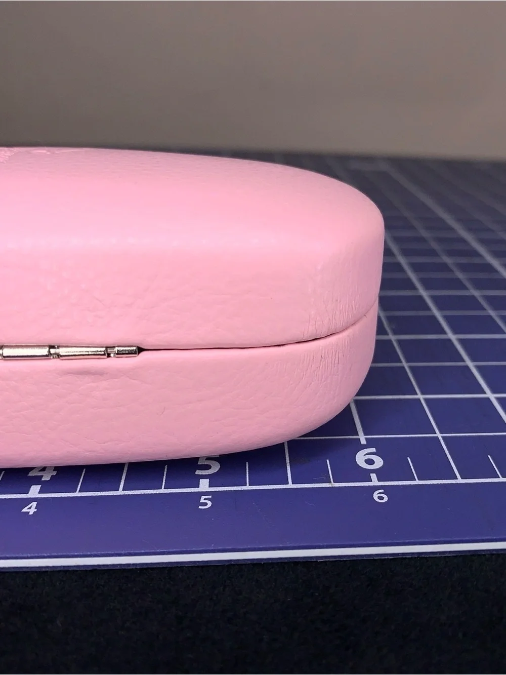 Y2K Style Juicy Couture Sunglass Eyeglass Clamshell Hard Case Pastel Pink